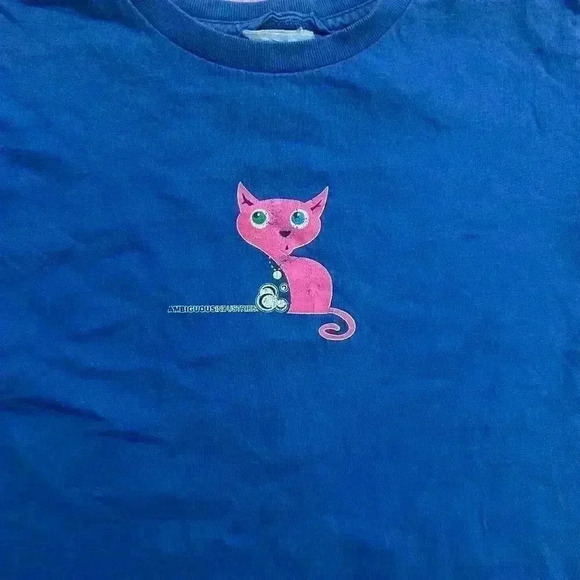 Ambiguous Industries Vintage 90’s Kitty Skate Baby Tee - Picture 5 of 7